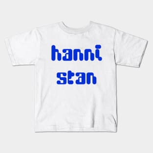 New Jeans Newjeans Hanni stan typography bunnies tokki | Morcaworks Kids T-Shirt